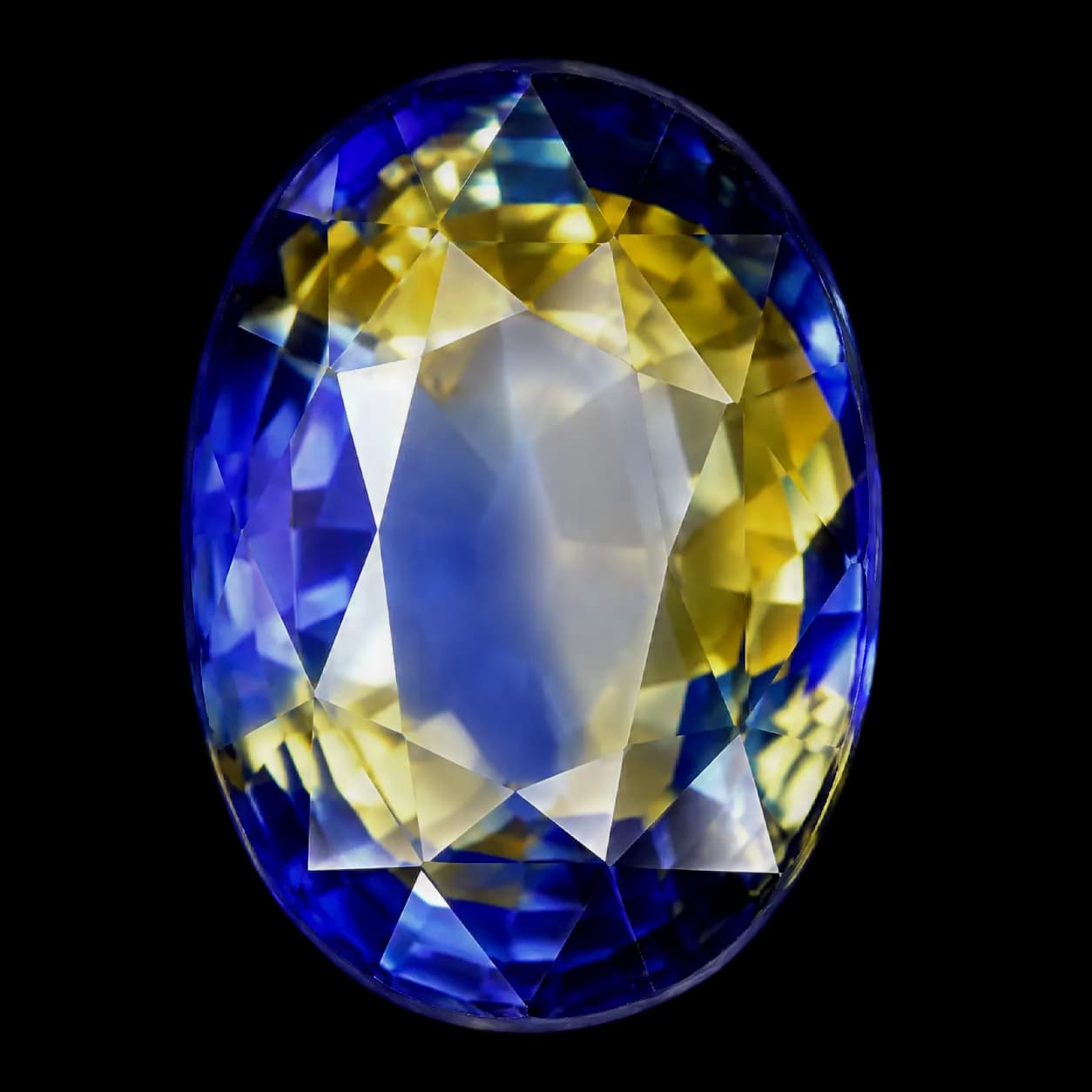 Bicolor Sapphire