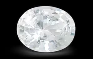 Madagascar White Sapphire